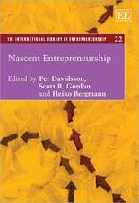 Nascent Entrepreneurship