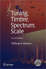 Tuning, Timbre, Spectrum, Scale