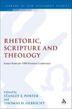 Rhetoric, Scripture and Theology