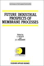 Future Industrial Prospects of Membrane Processes