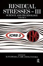 Residual Stresses III: Science and technology two volume set