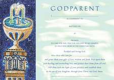 Godparent Certificates Girl Traditional (Pack of 20)