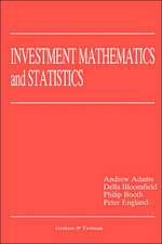 Investment Mathematics and Statistics