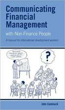 Communicating Financial Management with Non-Finance People