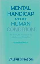 Mental Handicap and the Human Condition: An Analytic Approach to Intellectual Disability