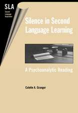 Silence in Second Language Acquistion: A Psychoanalytic Reading