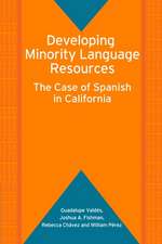 Developing Minority Language Resources