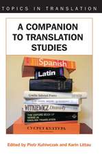 A Companion to Translation Studies