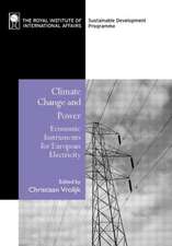 Climate Change and Power: Economic Instruments for European Electricity