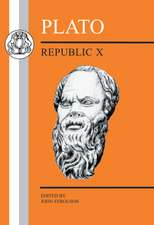 Plato: Republic X