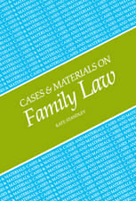 Cases and Materials on Family Law