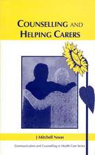 Counselling and Helping Carers