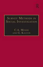 Survey Methods in Social Investigation