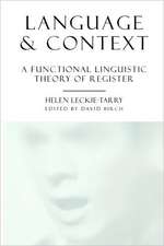 Language and Context