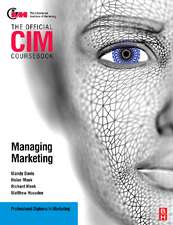 CIM Coursebook: Managing Marketing