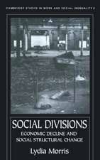 Social Divisions: Economic Decline And Social Structural Change