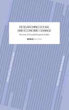 Researching Social and Economic Change: The Uses of Household Panel Studies