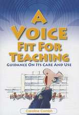 A Voice Fit for Teaching: Guidance on Its Care and Use