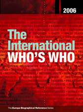 The International Who's Who 2006