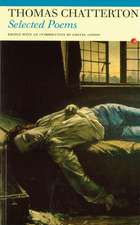 Selected Poems: Thomas Chatterton