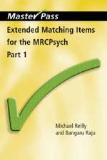 Extended Matching Items for the MRCPsych: Part 1