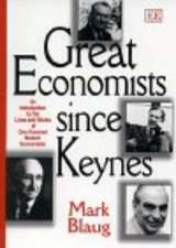 Great economists since keynes – An Introduction to the Lives and Works of One Hundred Modern Economists