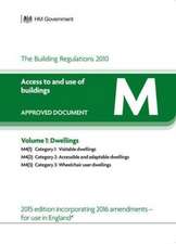 Approved Document M: Volume 1: Dwelling