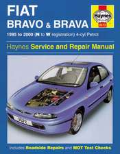 Fiat Bravo & Brava Petrol (95 – 00) Haynes Repair Manual: Fiat Bravo & Brava Petrol (95 - 00) N to W