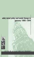 State, Social Policy and Social Change in Germany, 1880-1994