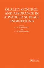 Quality Control and Assurance in Advanced Surface Engineering