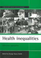 Health inequalities: Lifecourse approaches