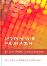 Landscapes of voluntarism – New spaces of health, welfare and governance