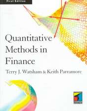 Quantitative Methods for Finance