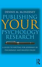 Publishing Your Psychology Research