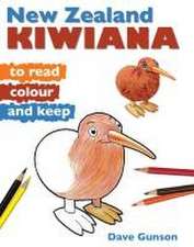 New Zealand Kiwiana to Read, Colour & Keep