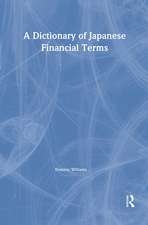 A Dictionary of Japanese Financial Terms