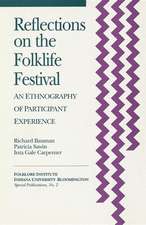 Reflections on the Folklife Festival – An Ethnography of Participant Experience