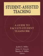 Student–Assisted Teaching – A Guide to Faculty–Student Teamwork