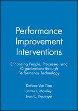 Performance Improvement Interventions