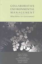 Collaborative Environmental Management: What Roles for Government-1