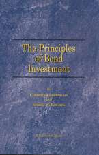 The Principles of Bond Investment