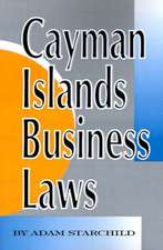 Cayman Islands Business Laws