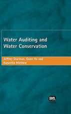 Water Auditing and Water Conservation