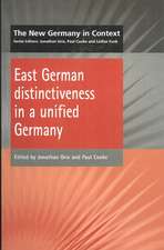 East German Distinctiveness in a Unified Germany