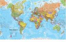 World Political Map 1 : 20 000 000