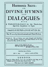 Harmonia Sacra or Divine Hymns and Dialogues. with A Through-Bass for the Theobro-Lute, Bass-Viol, Harpsichord or Organ. Book II. [Facsimile of the 17: An Exploration of Disabilityand Ability in Dreams