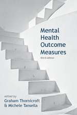 Mental Health Outcome Measures