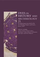 Dyes in History and Archaeology 21