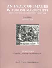 An Index of Images in English Manuscripts: From the Time of Chaucer to Henry VIII, c. 1380-c. 1509