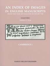 An Index of Images in English Manuscripts: Cambridge I